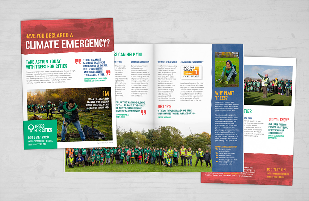 Climate Emergency brochure