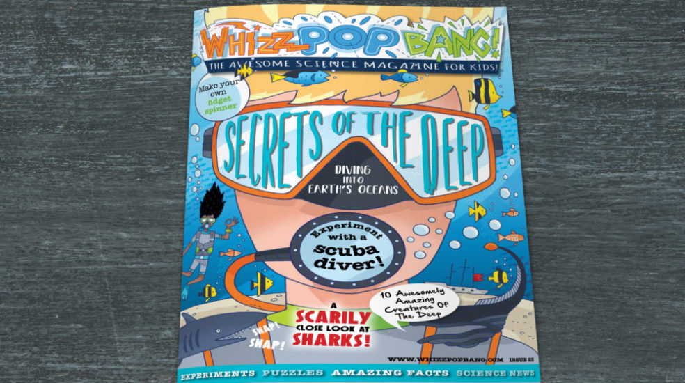 Whizz Pop Bang magazine design