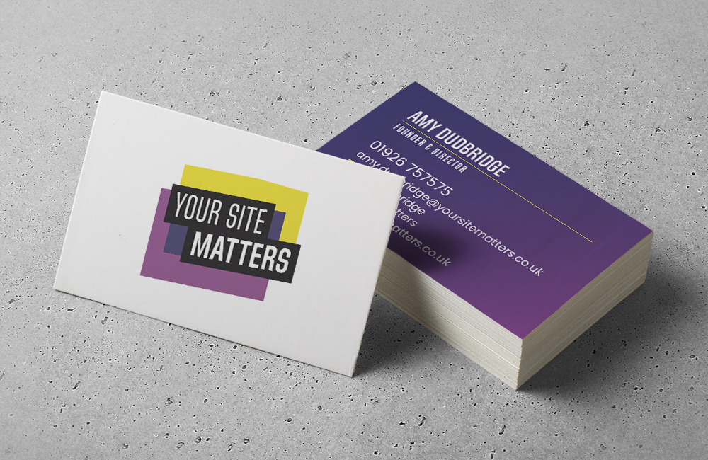 Your Site Matters: business card